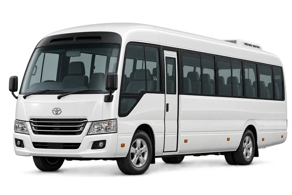 ภาพจำลอง TOYOTA Coaster